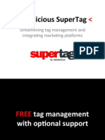 Datalicious SuperTag: Container Tag For Smart Tag Management