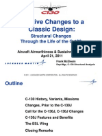 C-130 Structural Changes Through Its Life