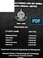 Lean Manufacturing and Six Sigma (Final Year Project)