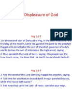 Haggai 5 - Displeasure of God