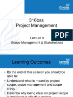 Lecture 3 316bss Scope Management 2010-11