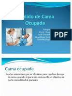 Tendido de Cama Ocupada