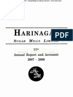 Harinagar Sugar Mills LTD 2008