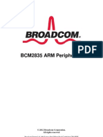 Datasheet BCM2835 ARM Peripherals