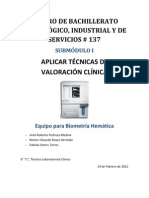 Analizadores Hematológicos