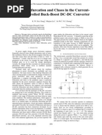 Study of Bifurcation and Chaos in The Current-Mode Controlled Buck-Boost DC-DC Converter