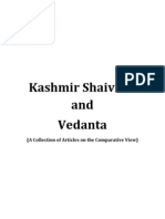 Kashmir Shaivism and Vedanta