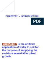 Irrigation Chapter 1