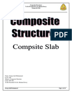 Composite Slab Report