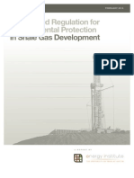 Fact-Based Regulation For Environmental Protection in Shale Gas Development by The Energy Institute at The University of Texas at Austin, February 2012