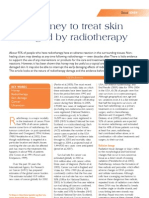 Using Honey To Treat Skin Damaged by Radiotherapy