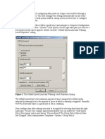 Figure 1: The Default Quota Limit and Warning Level Properties Dialog