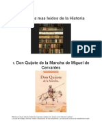 Los Libros Más Leídos de La Historia 2012