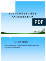 The Money Supply and Inflation PPT at Bec Doms