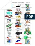 Travelling by Air Vocabulary Dictation Exercises