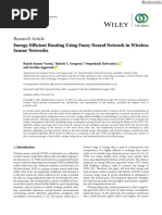 Wireless Communications and Mobile Computing - 2021 - Varun - Energy‐Efficient Routing Using Fuzzy Neural Network In