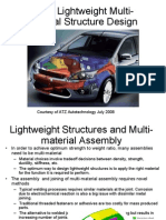 Alcoa Lightweight Multi-Material Structure Design: Research Proposal