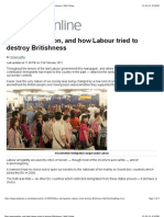 Mass Immigration, And How Labour Tried to Destroy Britishness 労働党は、如何に大量移民で英国のアイデンティティを破壊したか