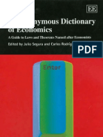 Segura J., Braun C. (Eds.) An Eponymous Dictionary of Economics (Elgar, 2004) (ISBN 1843760290) (309s) - GG