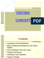 Software Testing Concept