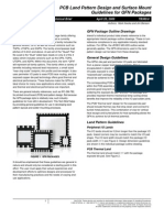 QFN LAnd Patterns