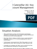 SDM Case Analysis: ABB and Caterpillar (A) : Key Account Management