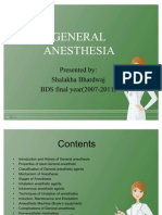 General Anesthesia