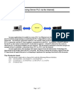 Accessing Omron PLCs Via The Internet