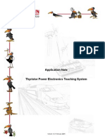 Application Note - Thyristor Teaching System