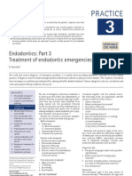 Treatment of Endodontic Emergencies