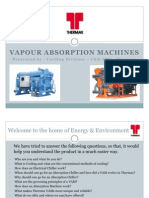 Vapour Absorption Machine - Basics - Upload