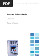 WEG CFW 08 Manual Do Usuario 0899.5241 5.2x Manual Portugues BR