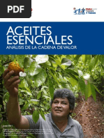 ACEITES ESENCIALES - Análisis de La Cadena de Valor - USAID - PARAGUAY VENDE - PortalGuarani