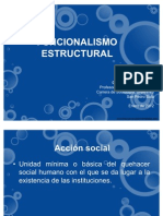 Funcionalismo Estructural