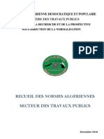 Recueil Des Normes Algeriennes 12 2010