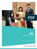 Mba Brochure