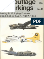 B 17 Flying Fortress Camo Markings