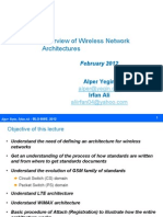 BLG609E Network Architecture+WiMAX Revised