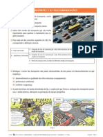 8ºano - FICHA 8 - Transportes e Telecomunicações