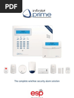 Esp Infinite Prime Wireless Intruder Alarm Catalogue