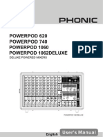 Um Power Pod 620 Power Pod 740 Power Pod 1060 Power Pod 1062 Deluxe en