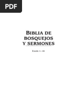 Biblia de Bosquejos y Sermones Exodo 1-18