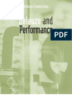 Deleuze and Performance