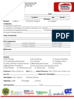 Application Form PAU