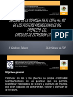 Difusion Posters Circulos Expresion Literaria Cbtis 93