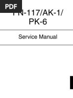 FN-117/AK-1/ PK-6: Service Manual