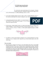 Problems Open Channel Flow