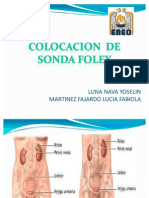 Instalacion de Sonda Foley