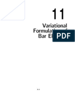 Variational Formulation of Bar Element