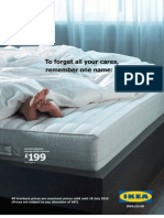 IKEA PG Mattresses 2010 Great Britian - English